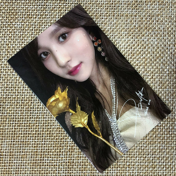TWICE MINA #1 [ Feel Special ] Official Photocard, 8th Mini Album / New / Gift