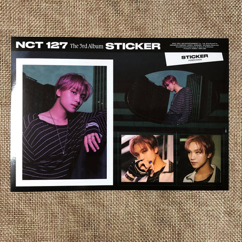 NCT 127 HAECHAN [ STICKER ] Official Sticker, SEOUL CITY Ver. / New / Gift