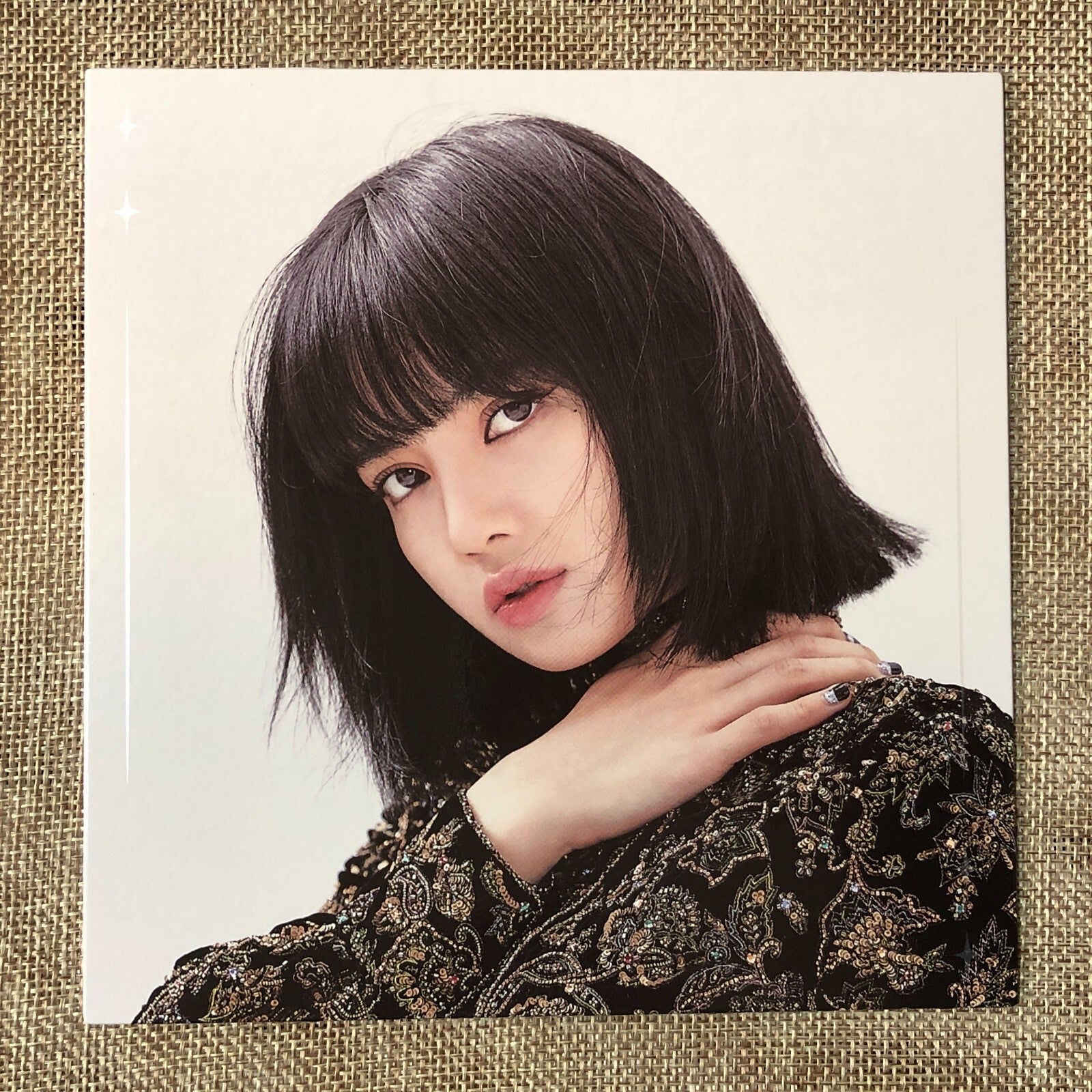 BLACKPINK LISA [ THE ALBUM ] Official Postcard, Ver. 2 / New / Gift