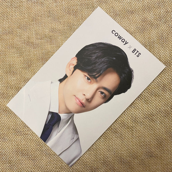 BTS V #2 [ BTS x COWAY ] Official Postcard Photocard Limited / New / Gift
