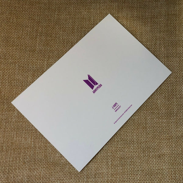 BTS J-HOPE [Armypedia O!RUL8,2?] Official Postcard Photocard / New, Rare / Gift