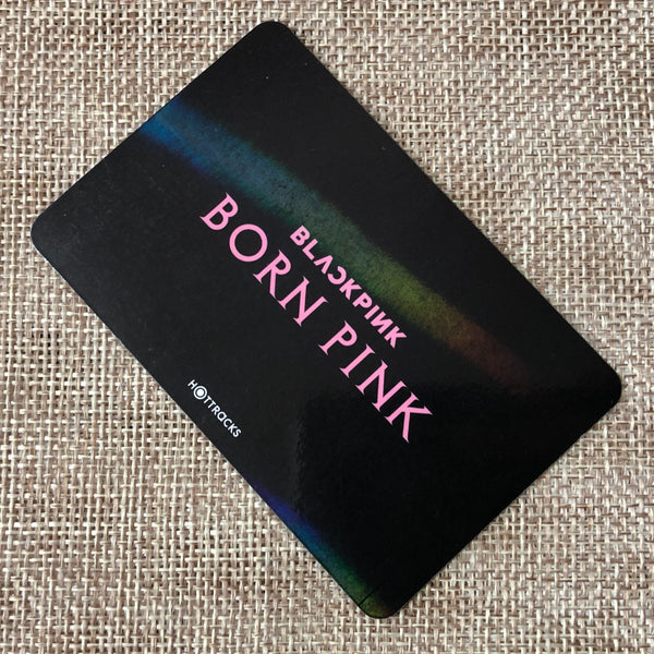 BLACKPINK GROUP [ Born Pink ] Official Photocard, HOTTRACKS / New / Gift