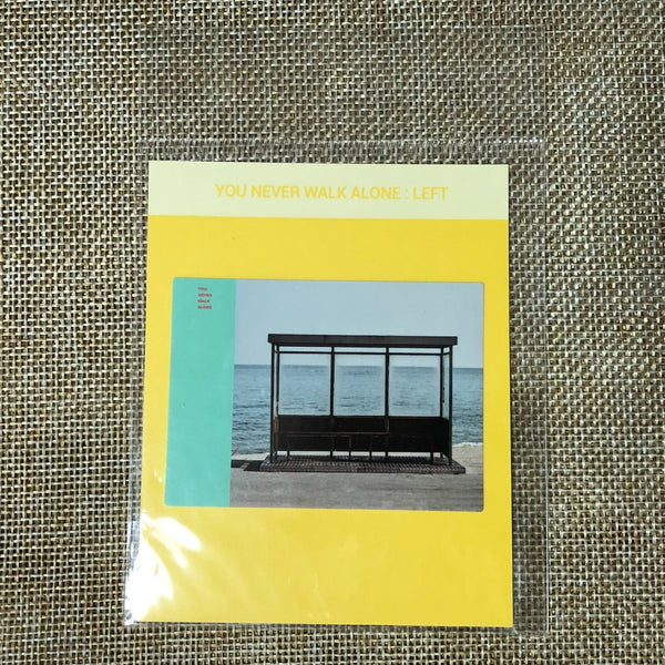 BTS [Oh, always] Official You Never Walk Alone Album Cover Sticker / New / Gift
