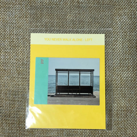 BTS [Oh, always] Official You Never Walk Alone Album Cover Sticker / New / Gift