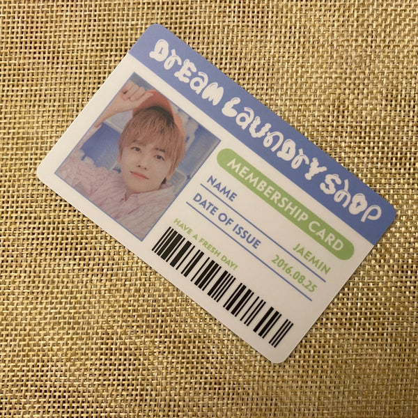 NCT JAEMIN [ DREAM LAUNDRY SHOP MD ] Official Membership Photocard / New / Gift