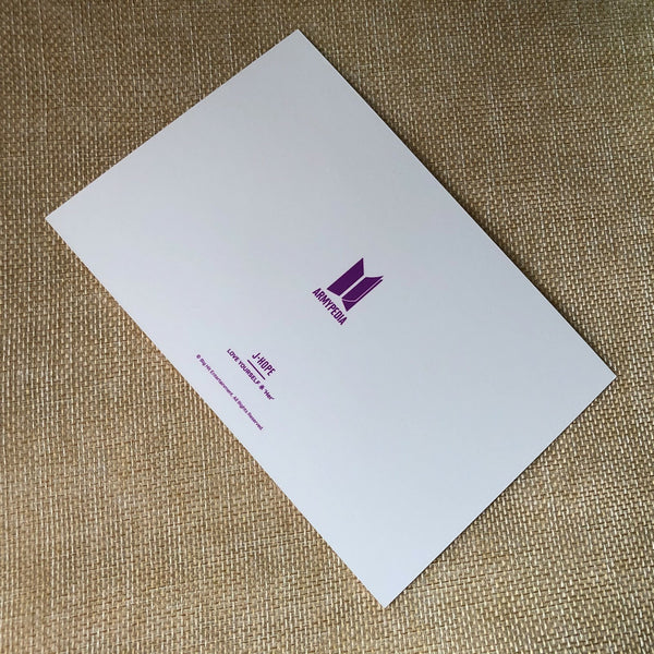 BTS J-HOPE [Armypedia Love Yourself Her] Official Postcard Photocard / Gift