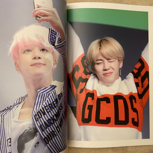 BTS JIMIN [IN THE SNOW Exhibition] Photobook Little Blossom, 44 pg 21x29cm /+G