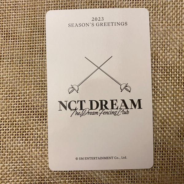 NCT DREAM JAEMIN #1 [2023 Season's Greetings Fencing Club] Official Photocard