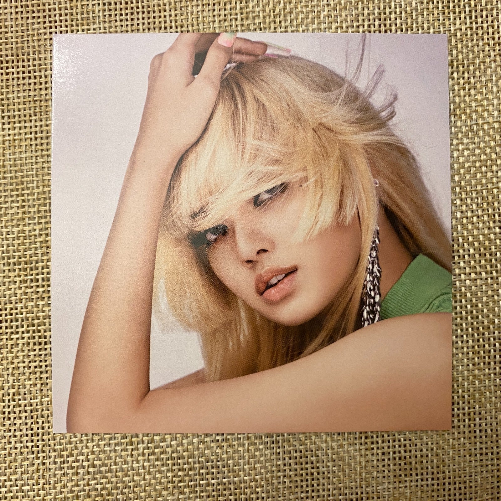 BLACKPINK LISA #1 [ Born Pink Kit ] Official Square Photocard / New / Gift