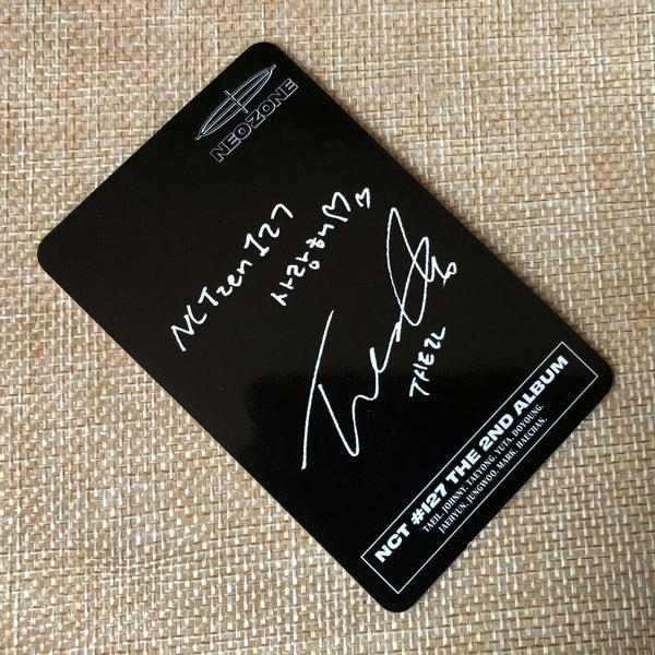 NCT 127 TAEIL T Ver [NEO ZONE] Official Photocard, 2nd Album / New, Rare / Gift