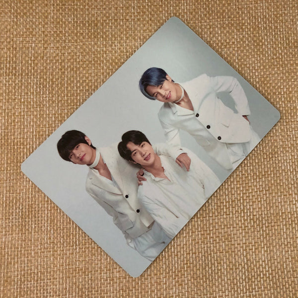 BTS V JIN JIMIN 4/8 [Map Of The Soul Tour] Official Mini Photocard / New / Gift