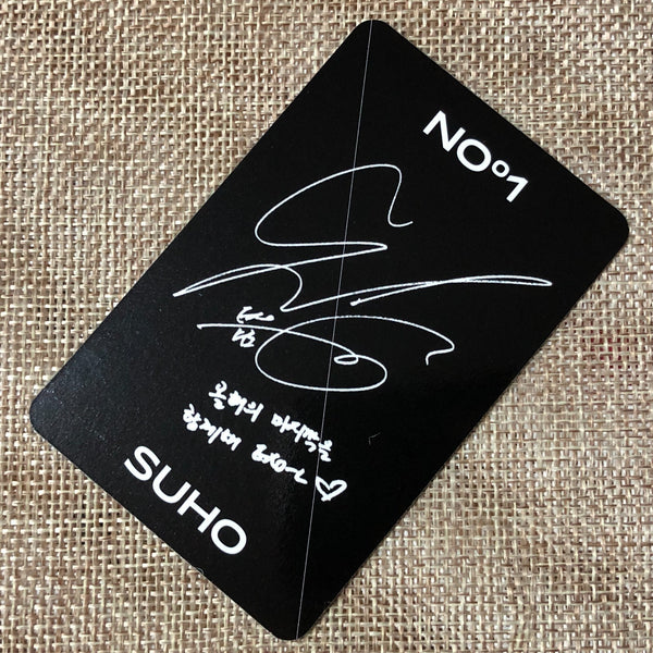 EXO SUHO [ Obsession No 1 ] Official Photocard, 6th / New, Rare / Gift