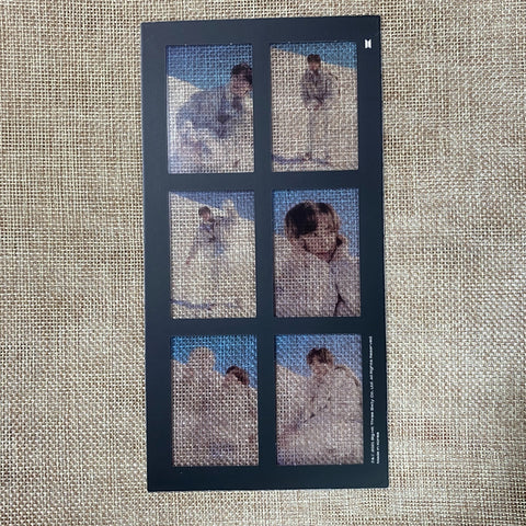 BTS JIN [ Winter Package 2021 ] Official Film Photo Photocard / New, Rare / Gift