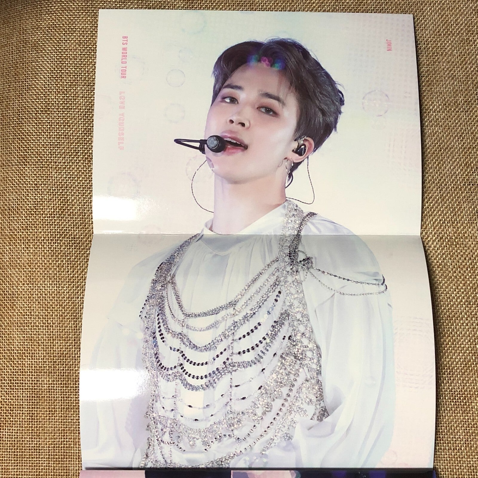 BTS JIMIN [ Love Yourself World Tour Seoul DVD ] Official Poster / New / Gift