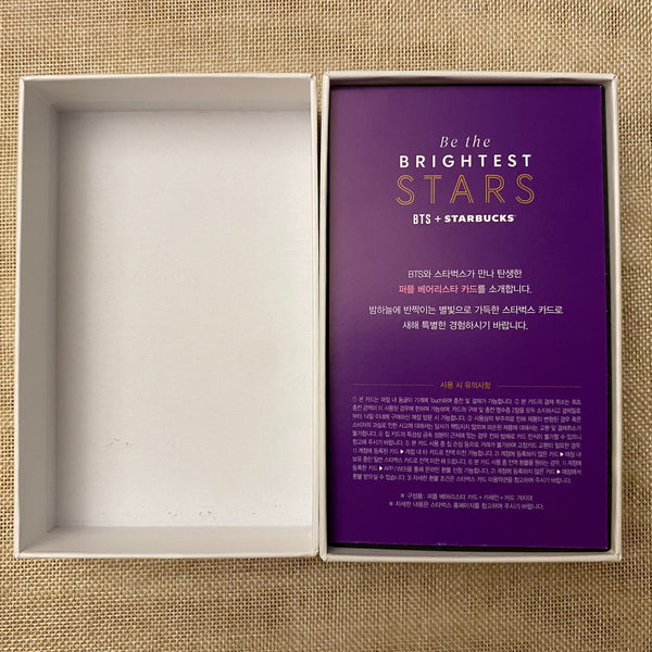 BTS [x Starbucks] Official Card Stand, Key Holder Set, Bearista / New, Rare /+G