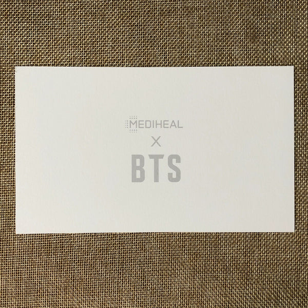 BTS GROUP #6 [ BTS X MEDIHEAL ] Official Postcard SET / New / Gift