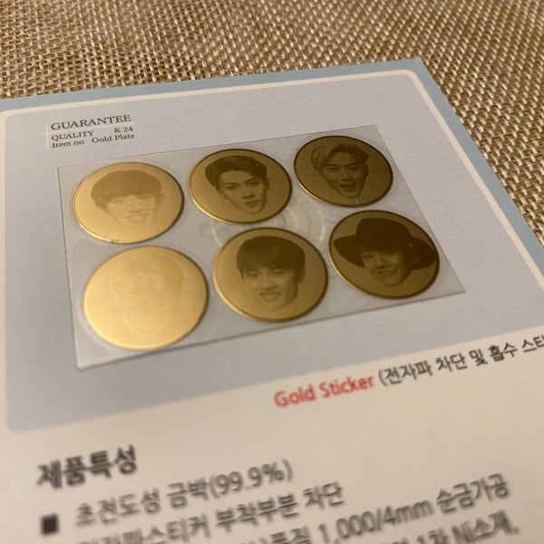 EXO [Lotte Pepero Day] Official Photocard Electromagnetic Blocking Sticker /+G