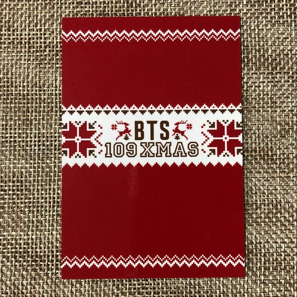 BTS J-HOPE [ JAPAN Shibuya 109 Chrisrmas Xmas ] Official Photocard / New / Gift
