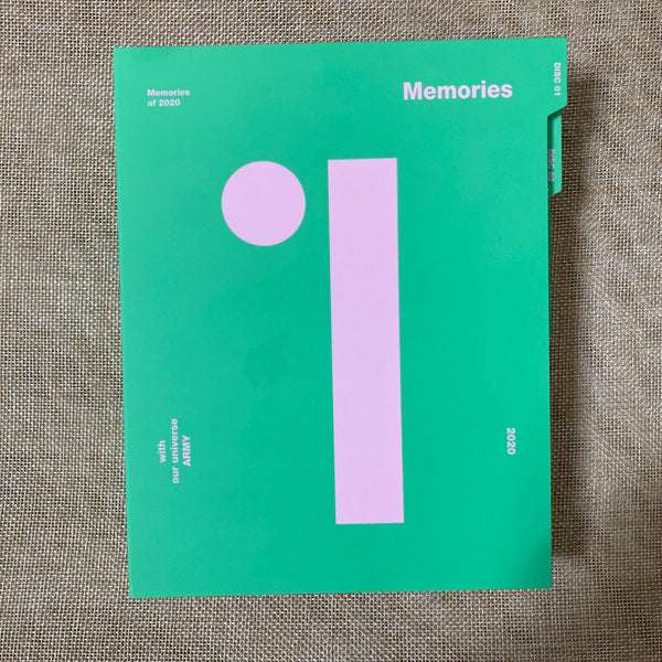 BTS GROUP [ Memories of 2020 ] Official DVD Set : Box + 7 Discs / New / Gift