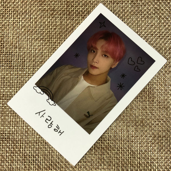 NCT 127 HAECHAN [ WELCOME TO MY CITY ] Official Polaroid Photocard / New / Gift