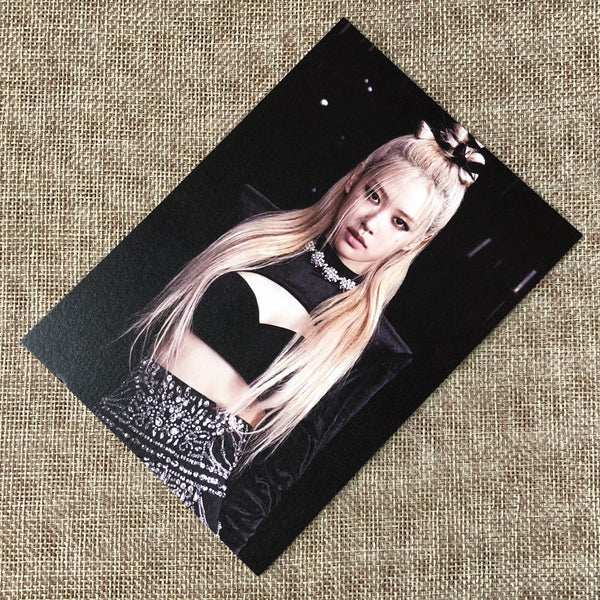 BLACKPINK ROSE [ Born Pink ] Official Postcard, Box Set Ver. / New / Gift