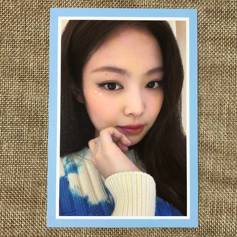 BLACKPINK JENNIE [Global Official Fanclub BLINK Early Bird] Postcard / Gift