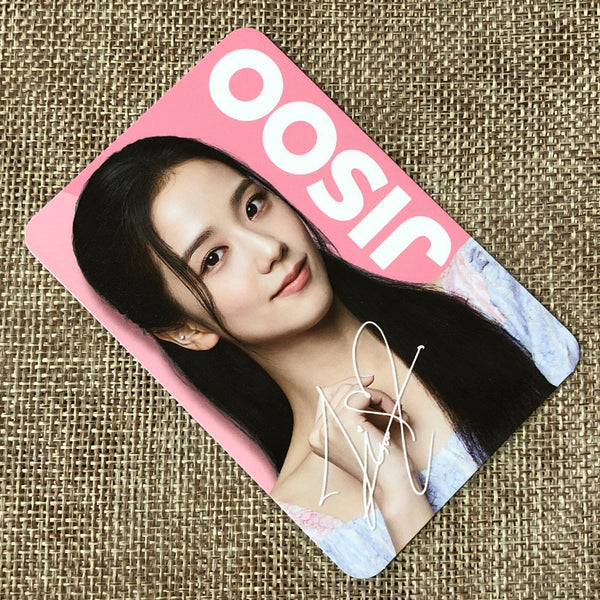 BLACKPINK JISOO #2 [ OREO X BLACKPINK ] Official Limited Photocard / New / Gift