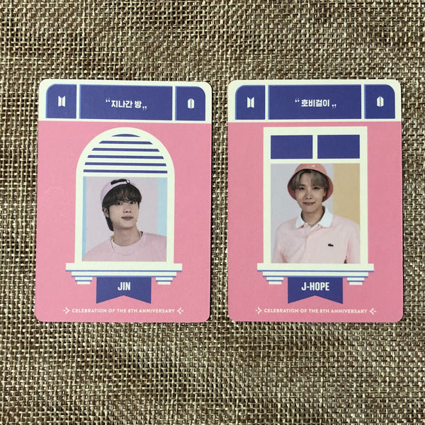 BTS [ FESTA D-Day Calendar 8th Anniversary ] Official Photocard Set / New / Gift