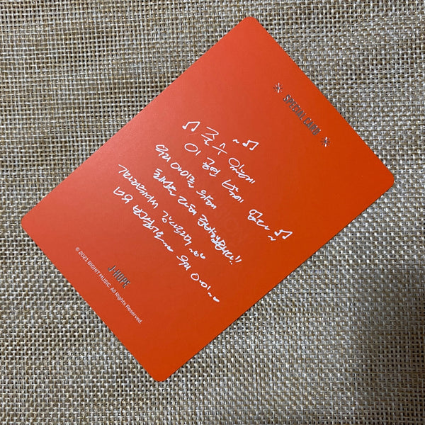 BTS J-HOPE [PTD PERMISSION TO DANCE ON STAGE] Mini Photocard, Special / Gift
