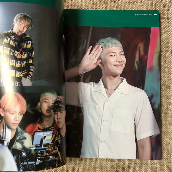 BTS GROUP [ Memories of 2016 ] Official Photobook + DVD Set / New / Gift