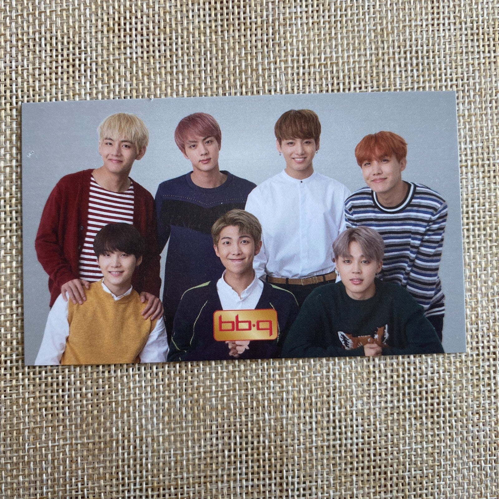 BTS GROUP #7 [ BBQ ] Official Photocard / New, Rare / Gift