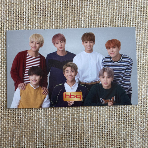 BTS GROUP #7 [ BBQ ] Official Photocard / New, Rare / Gift