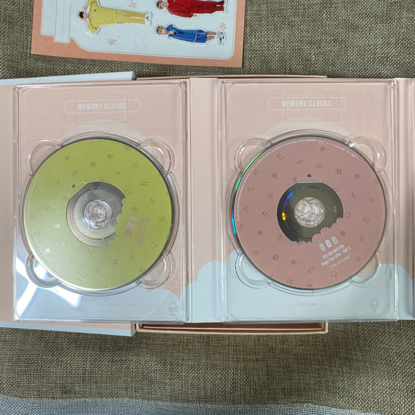 BTS [ 4th Muster Happy Ever After ] Official Blu-ray CD+Photobook+Sticker / New