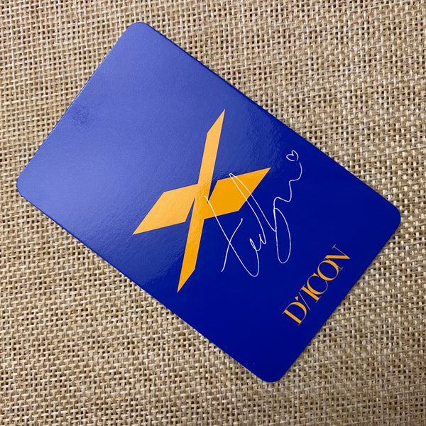 TXT TAEHYUN [DICON 2022 Special Edition Limited] Official Photocard / New / Gift