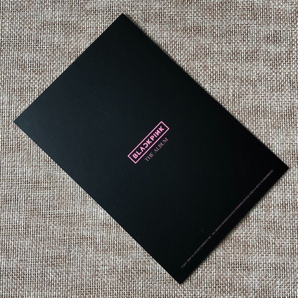 BLACKPINK LISA #2 [ THE ALBUM ] Official Postcard, 1st Full Album / New / Gift