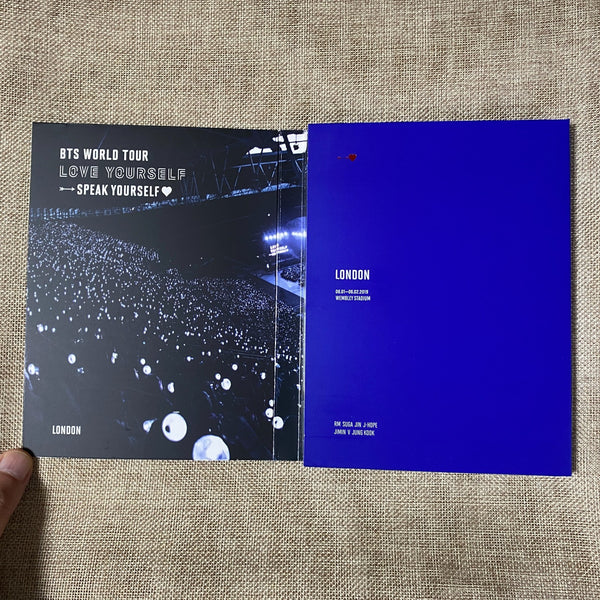 BTS [Speak Yourself World Tour London] Official DVD Only / New, Rare / Gift