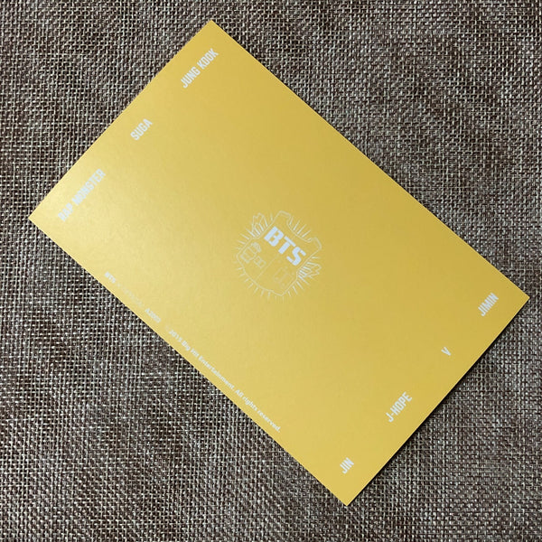 BTS UNIT #1 [GLOBAL OFFICIAL FANCLUB 2nd ARMY MEMBERSHIP KIT] Postcard / Gift
