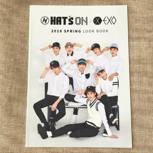 EXO GROUP [HAT'S ON HATS ON 2016] Official Look Book Photobook / New, Rare /+G