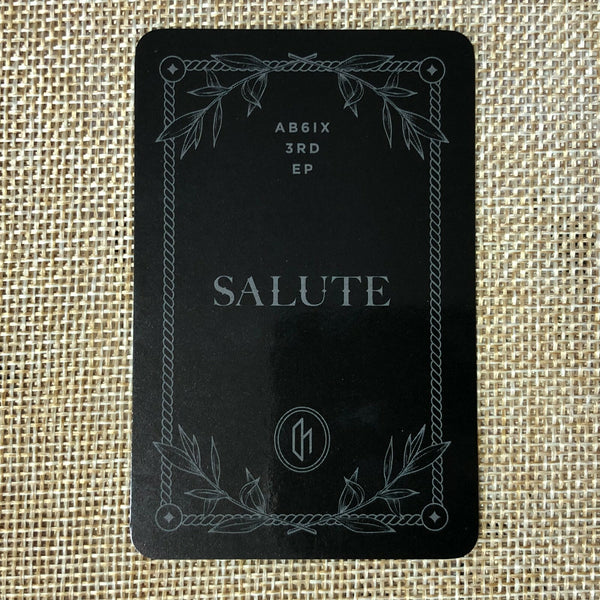 AB6IX DONGHYUN [ SALUTE ] Official Photocard, 3rd Album Loyal Ver / New / Gift