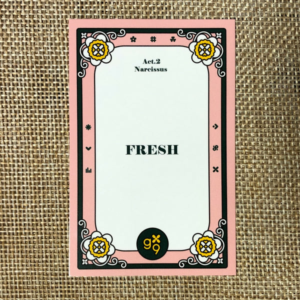 GUGUDAN MINA [Act.2 Narcissus] Official Photocard 2p, 2nd Mini Album / Gift