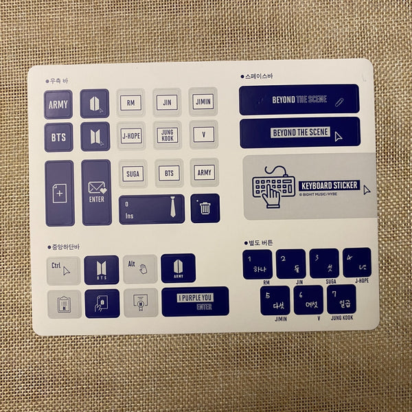 BTS SUGA [Fanclub ARMY 8th Membership Kit] User Guide + Key Sticker + Poster /+G