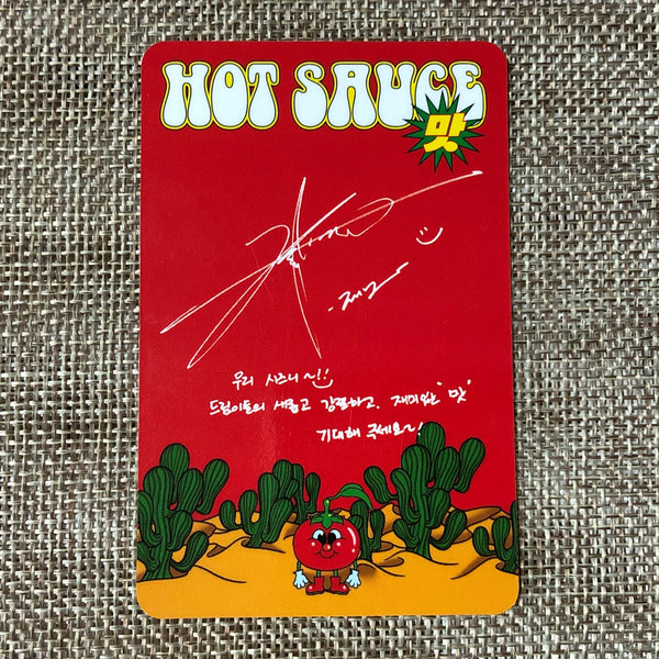 NCT DREAM JENO [ HOT SAUCE ] Official Photocard, Crazy Ver / New / Gift