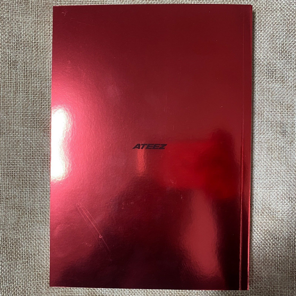ATEEZ [Golden Hour Part. 2] All Member Signed Promo Album, Message Full Set /+G