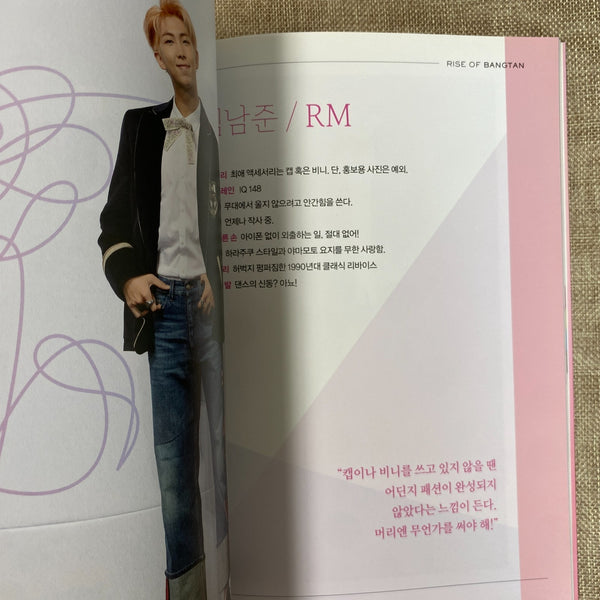 BTS GROUP [ RISE OF BANGTAN Fan Book Photobook ] Korean / New, Rare / Gift