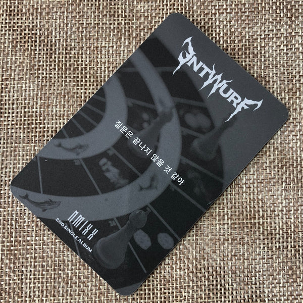 NMIXX JIWOO [ Entwurf ] Official Photocard, Light Ver. / New / Gift
