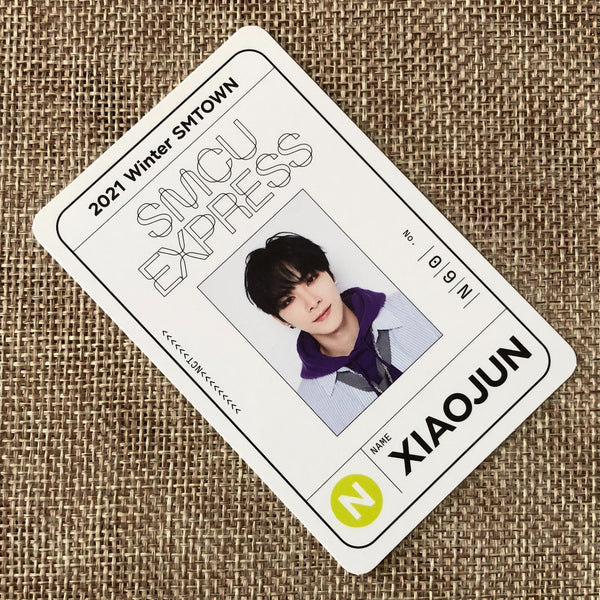 NCT 127 XIAOJUN [2021 Winter SMTOWN SMCU EXPRESS] Official Photocard / Gift