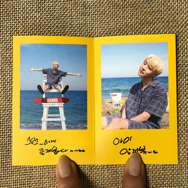 BTS J-HOPE [ Butter ] Official Folded Message Card Photocard / New / Gift