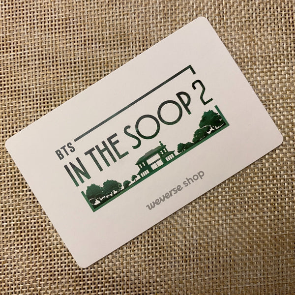 BTS JIN [IN THE SOOP 2] Official Photocard, Weverse Early Bird / New, Rare /+G