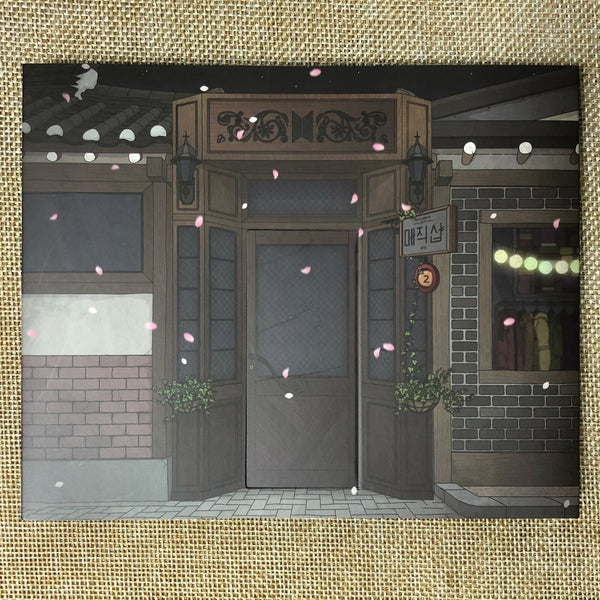 BTS #2 [ 5th Muster MAGIC SHOP Pop Up ] Official Card Frame + Cover Set / Gift