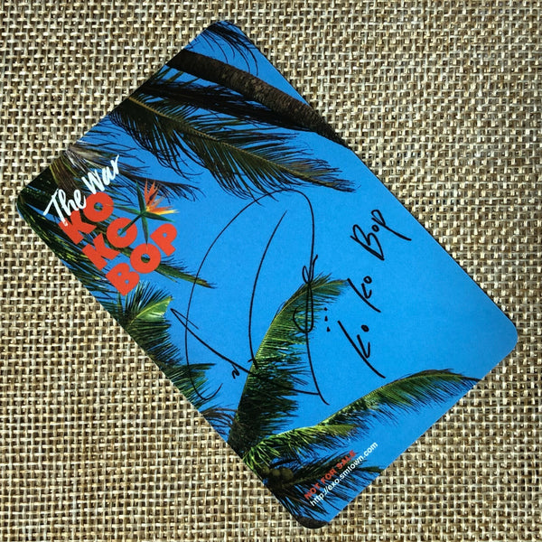 EXO D.O. #1 [ The War KOKOBOP ] Official Photocard, 4th Album / New / Gift